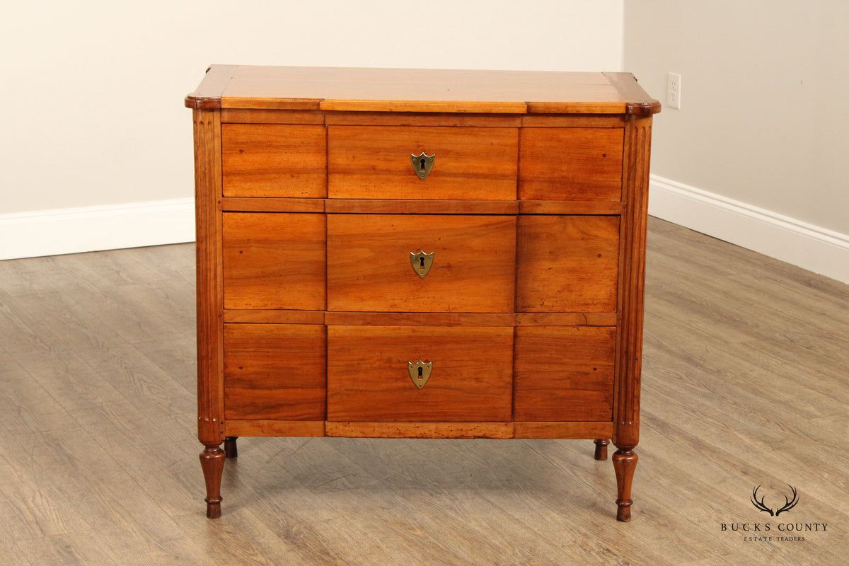 Antique French Directoire Style Walnut Chest of Drawers