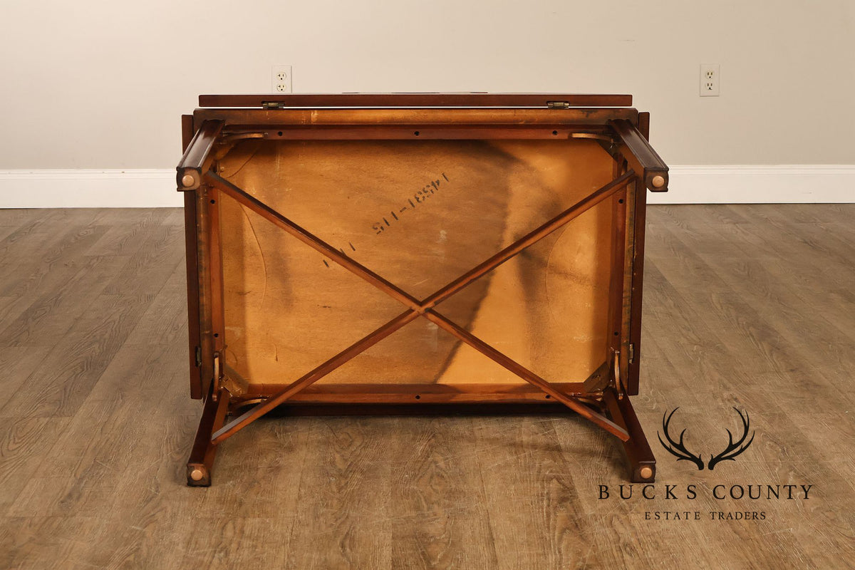 Chippendale Style Mahogany Butler's Tray Table