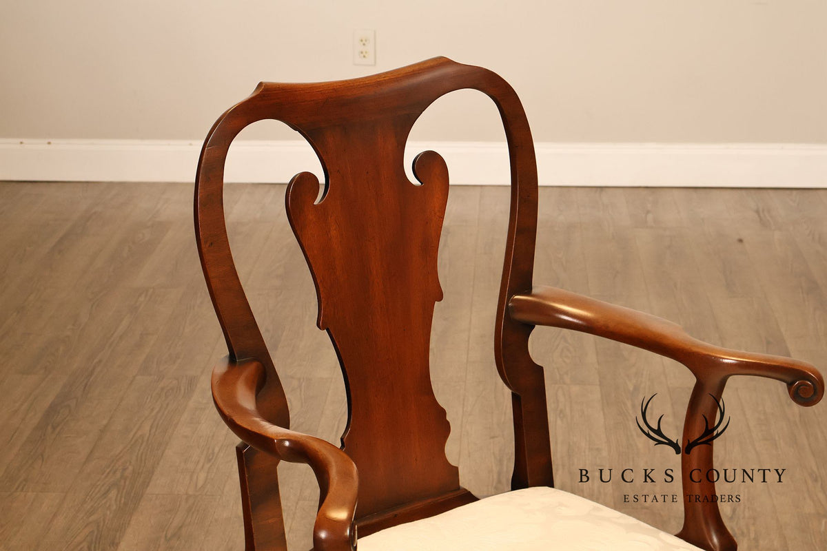 Kittinger Colonial Williamsburg Pair of Mahogany Armchairs CW 151