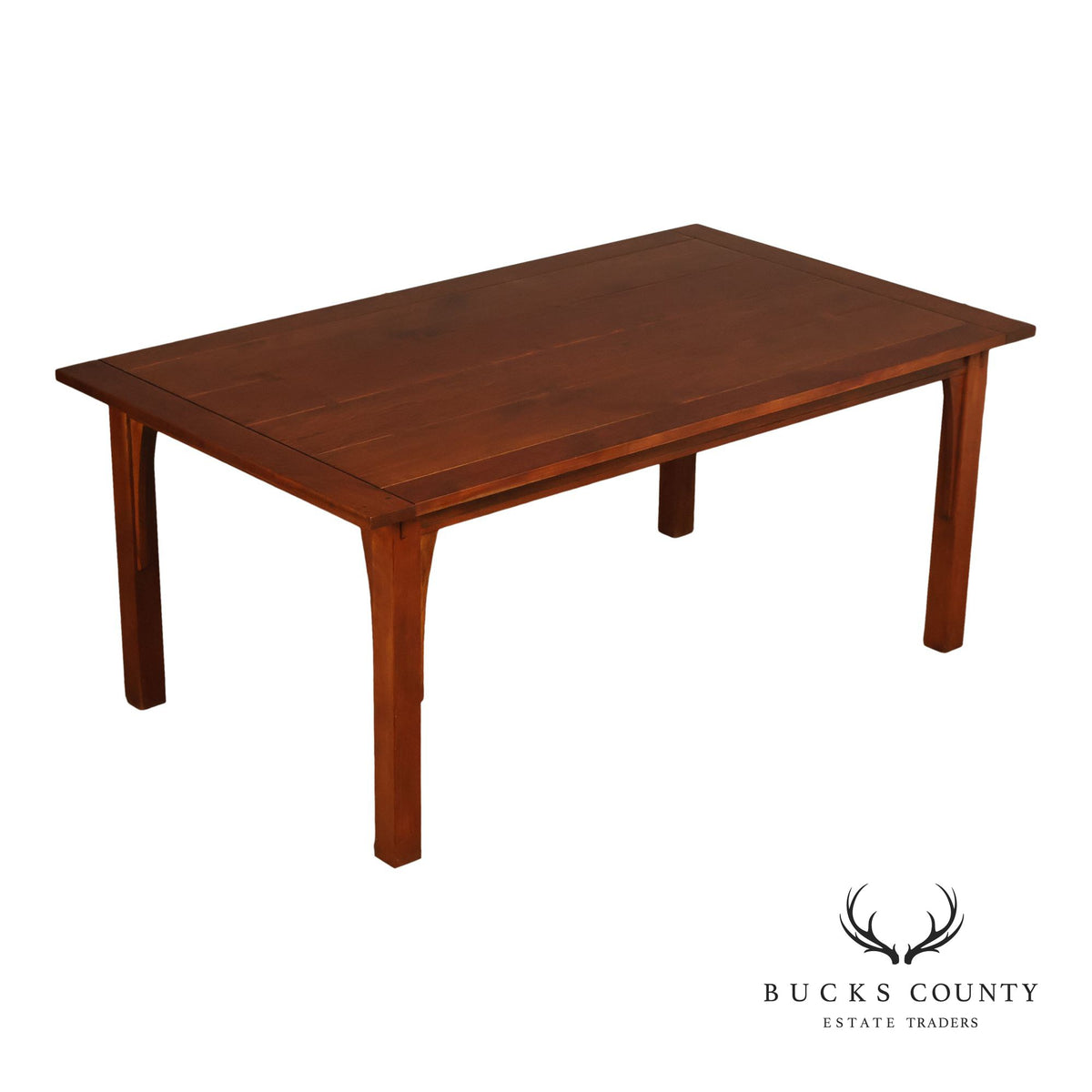 Stickley Mission Collection Cherry Extendable Dining Table