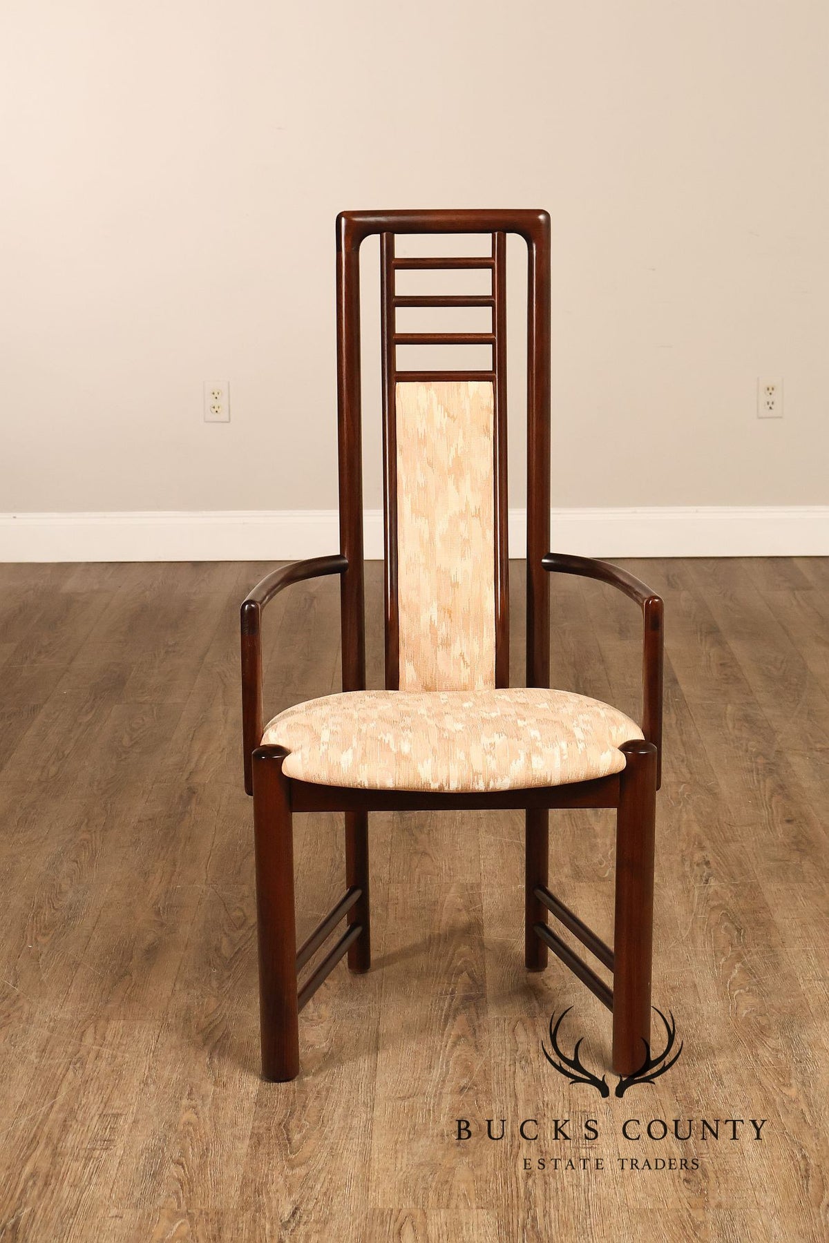 Boltinge Stolefabrik A/S Danish Modern Set Of Six Upholstered Dining Chairs