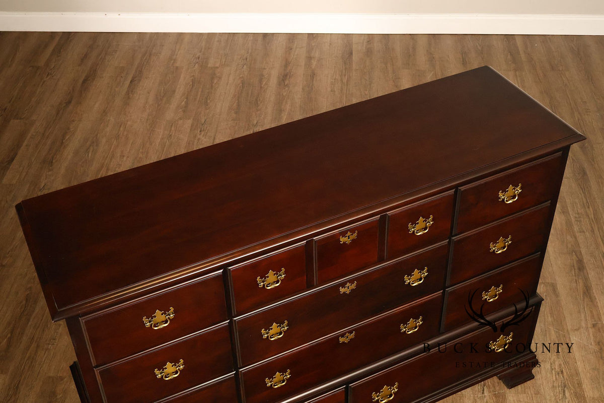 Kincaid Traditional Cherry Eleven Drawer Dresser