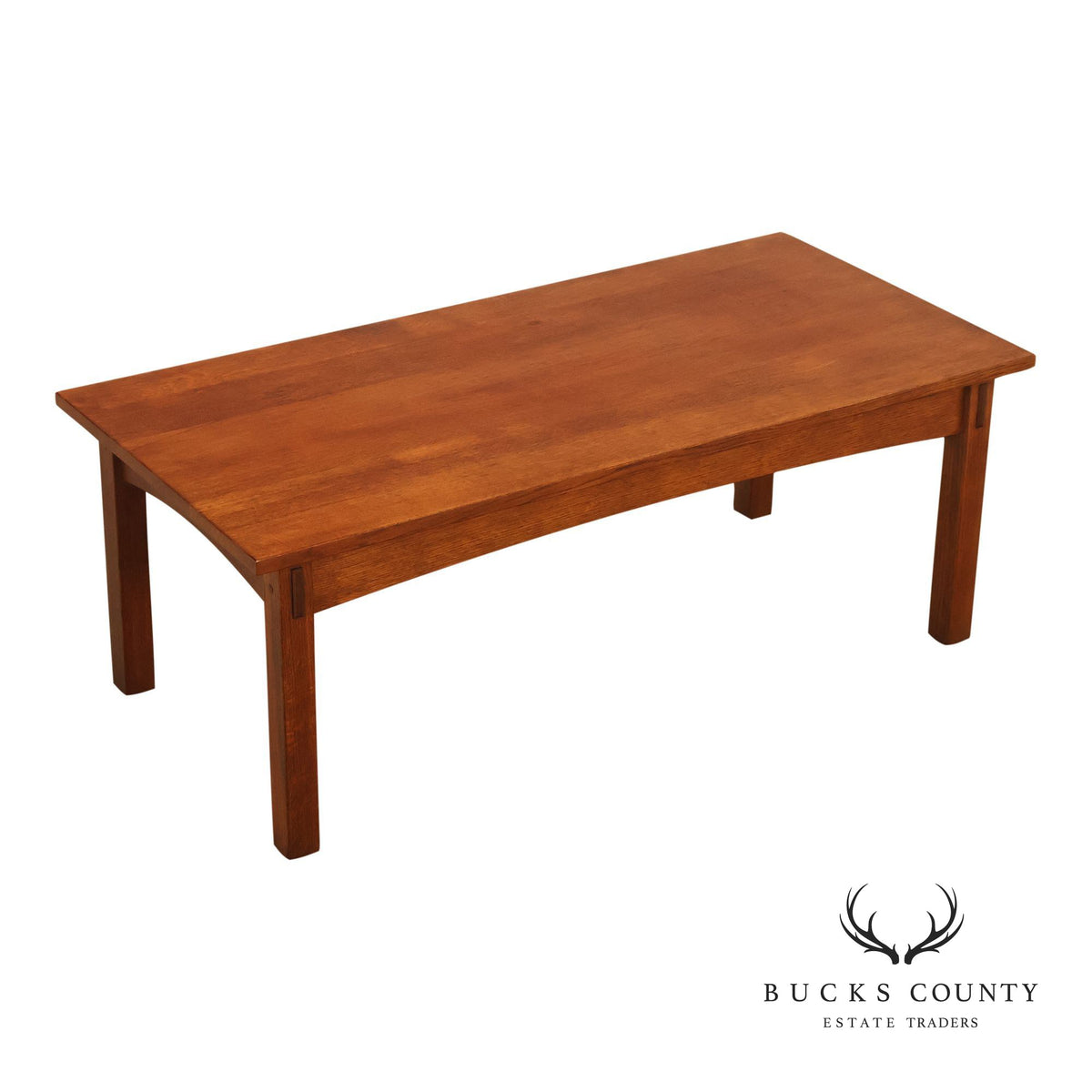 Stickley Mission Collection Oak Cocktail Table