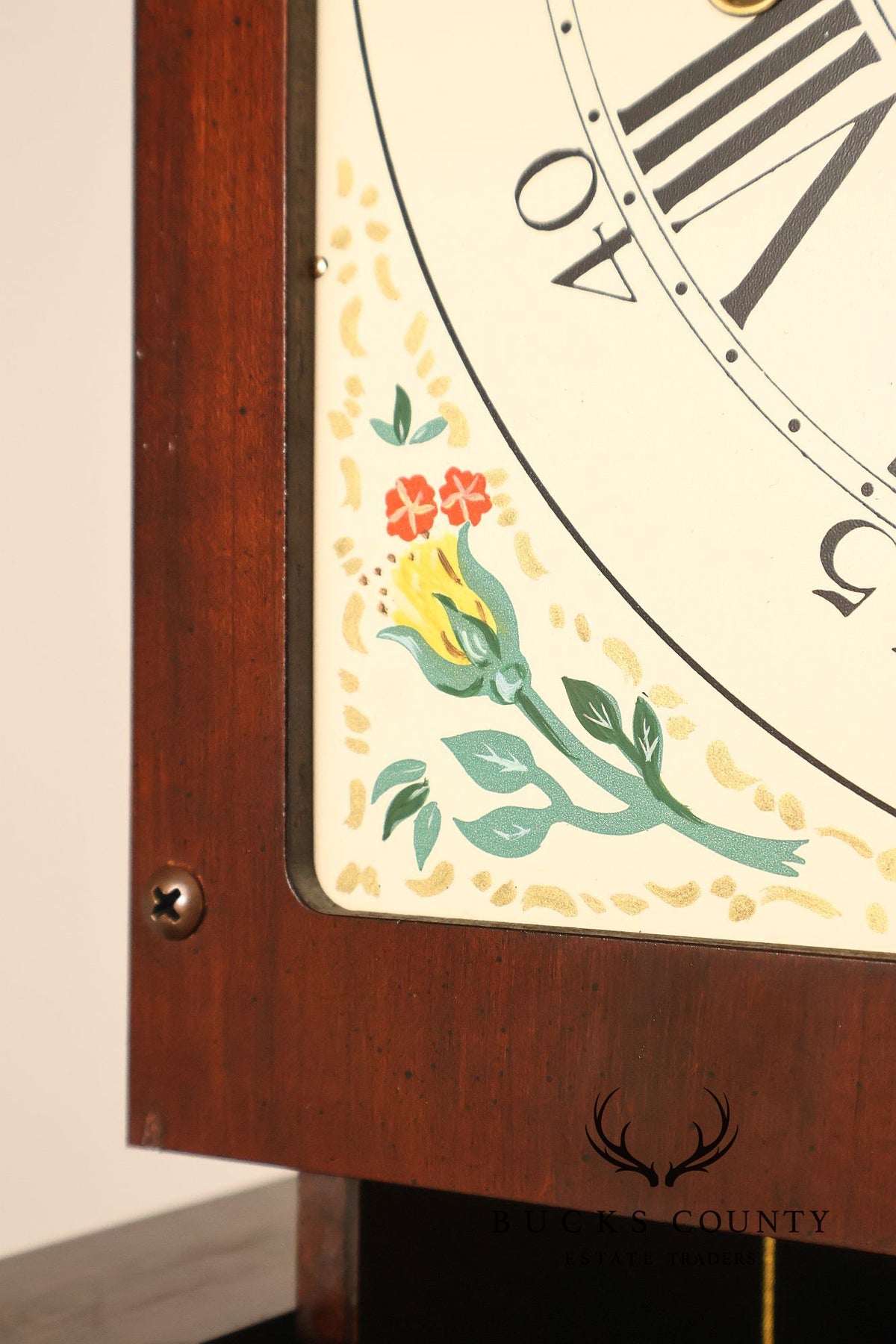 Sligh John Goddard Cherry Newport Tall Cased Grandfather Clock