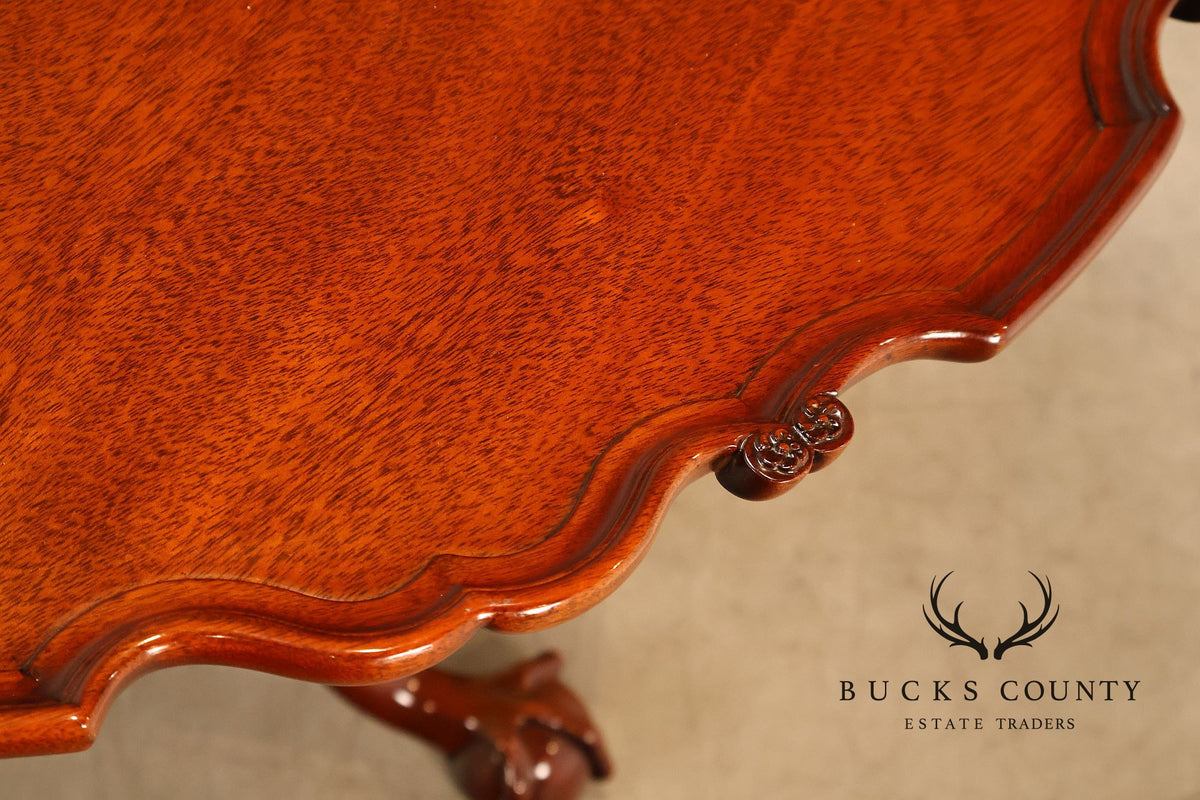 Kindel Winterthur Collection Mahogany Tilt Top Table