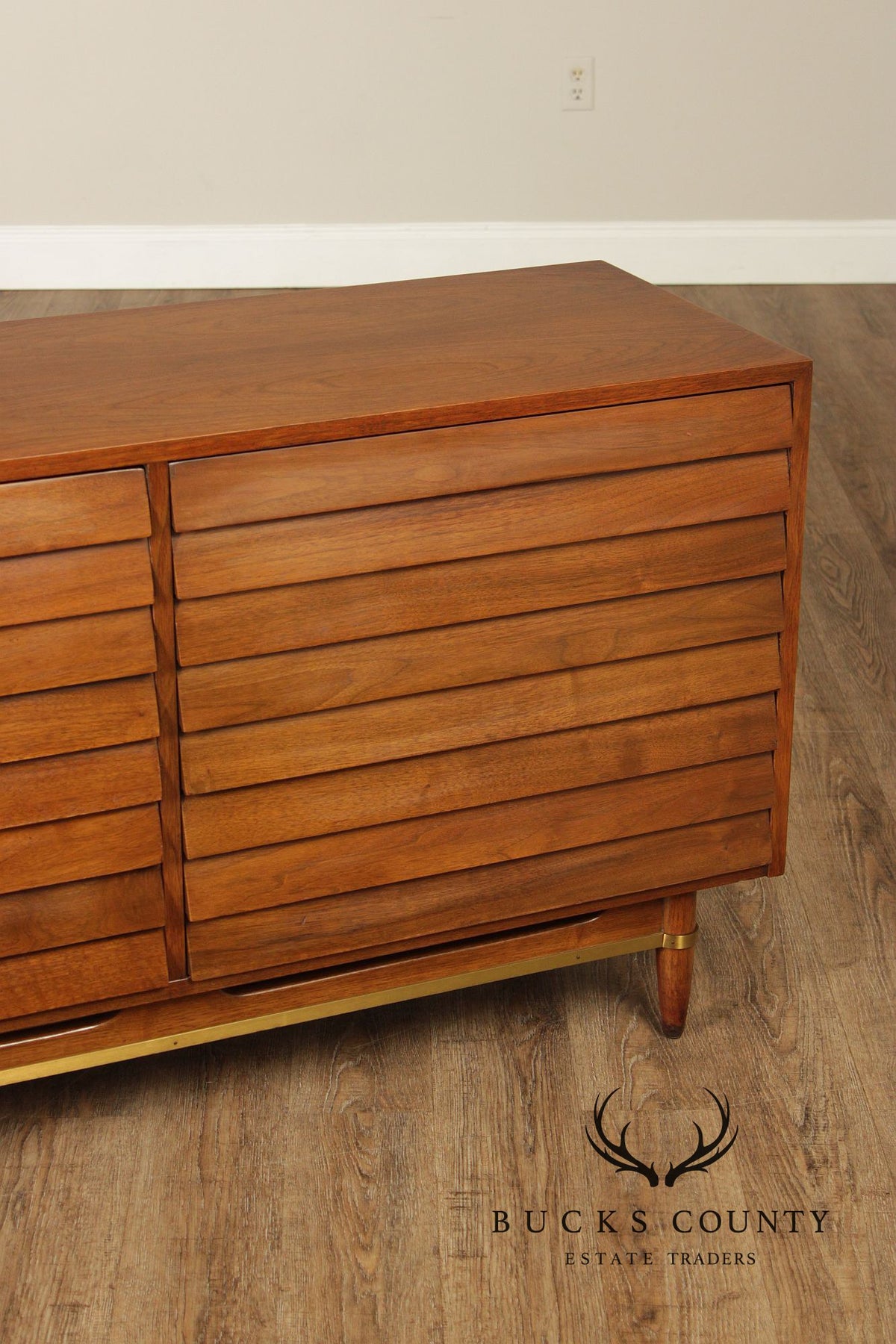Merton Gershun For American Of Martinsville Mid-Century Modern Walnut Dresser