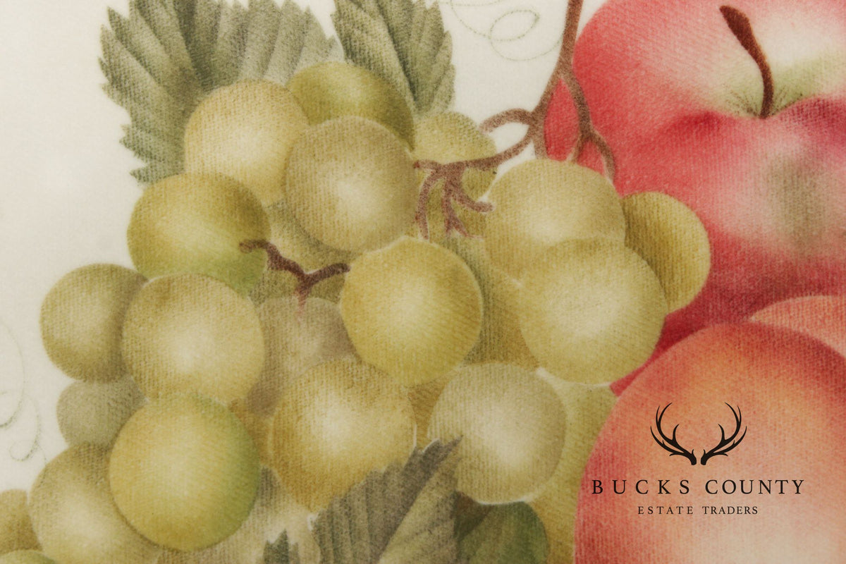 Linda Brubaker Fruit Theorem Painting on Velvet