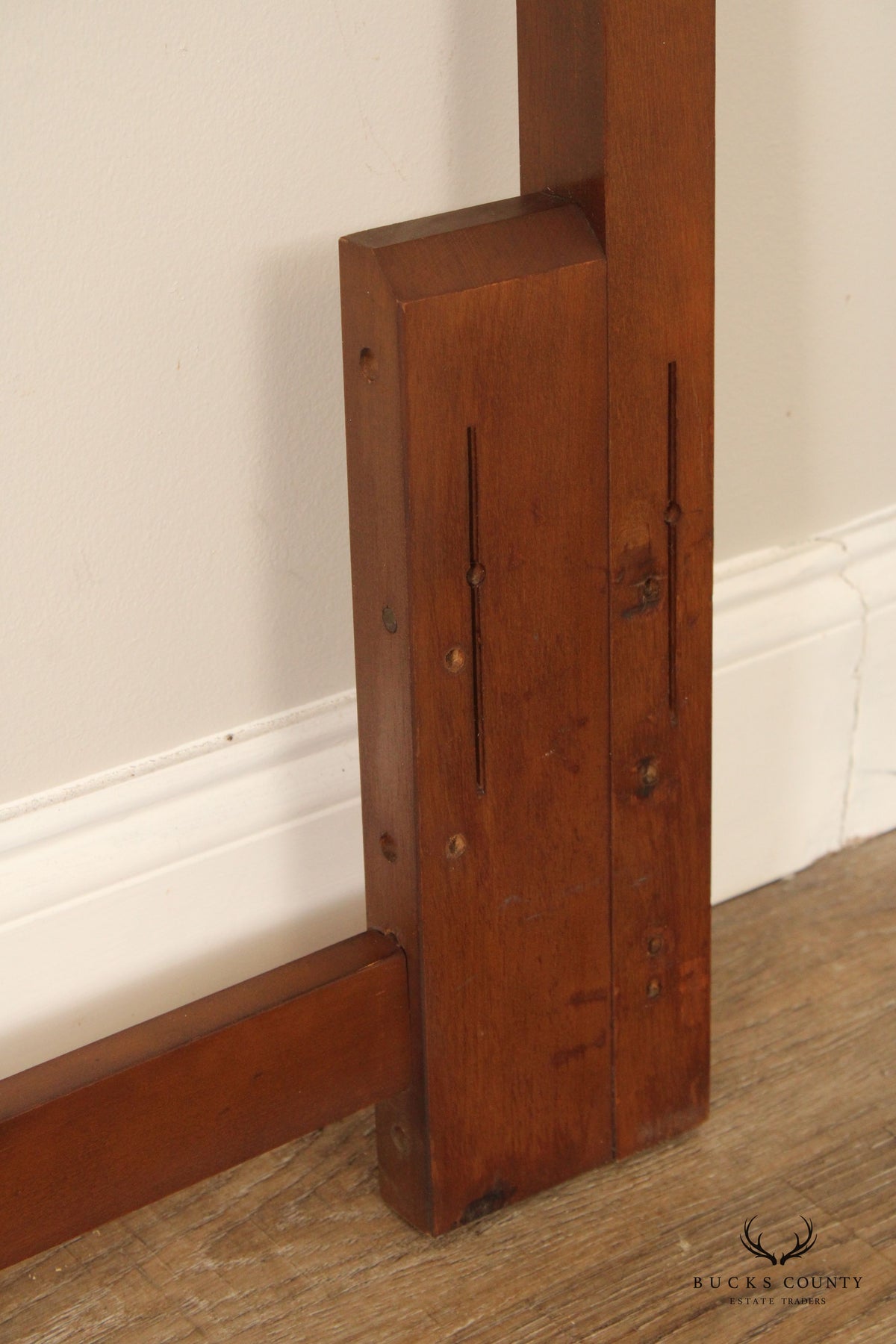 Mid Century Modern Walnut Queen Headboard
