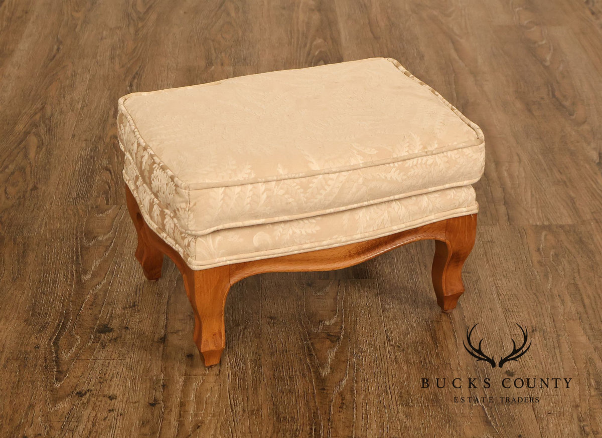 Ethan Allen French Country Style Small Foot Stool