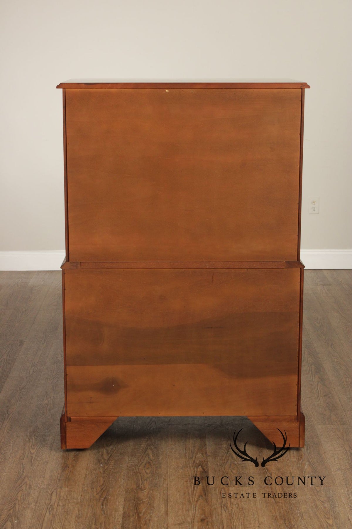 Henkel Harris Chippendale Style Cherry Tall Chest
