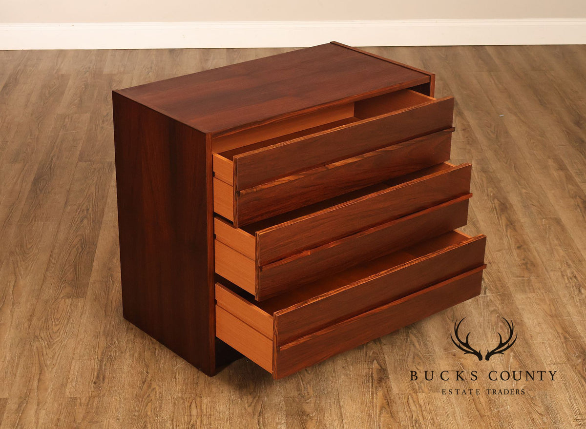 Danish Modern Rosewood Four-Drawer Chest Of Drawers