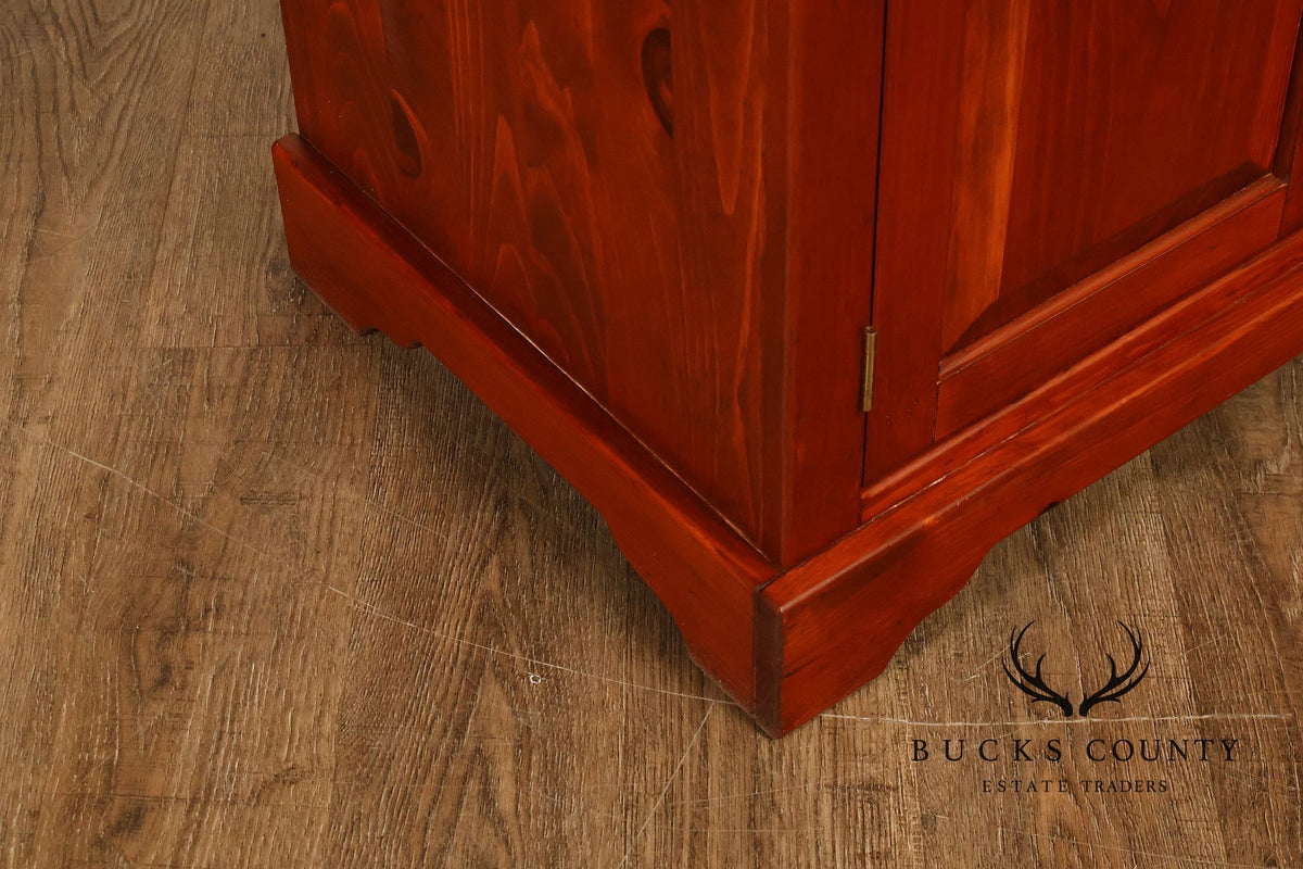 American Heritage Furniture Solid Pine Multi-Drawer Sideboard Cabinet