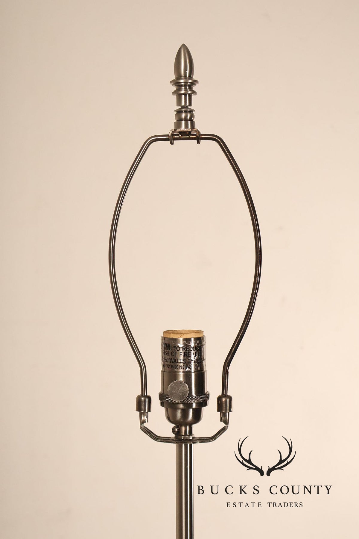 Restoration Hardware Adjustable Height Steel Floor Lamp
