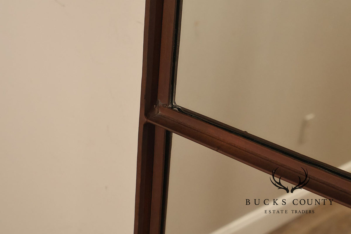 Restoration Hardware Large Palladian Iron Panel Mirror 108" x 56"