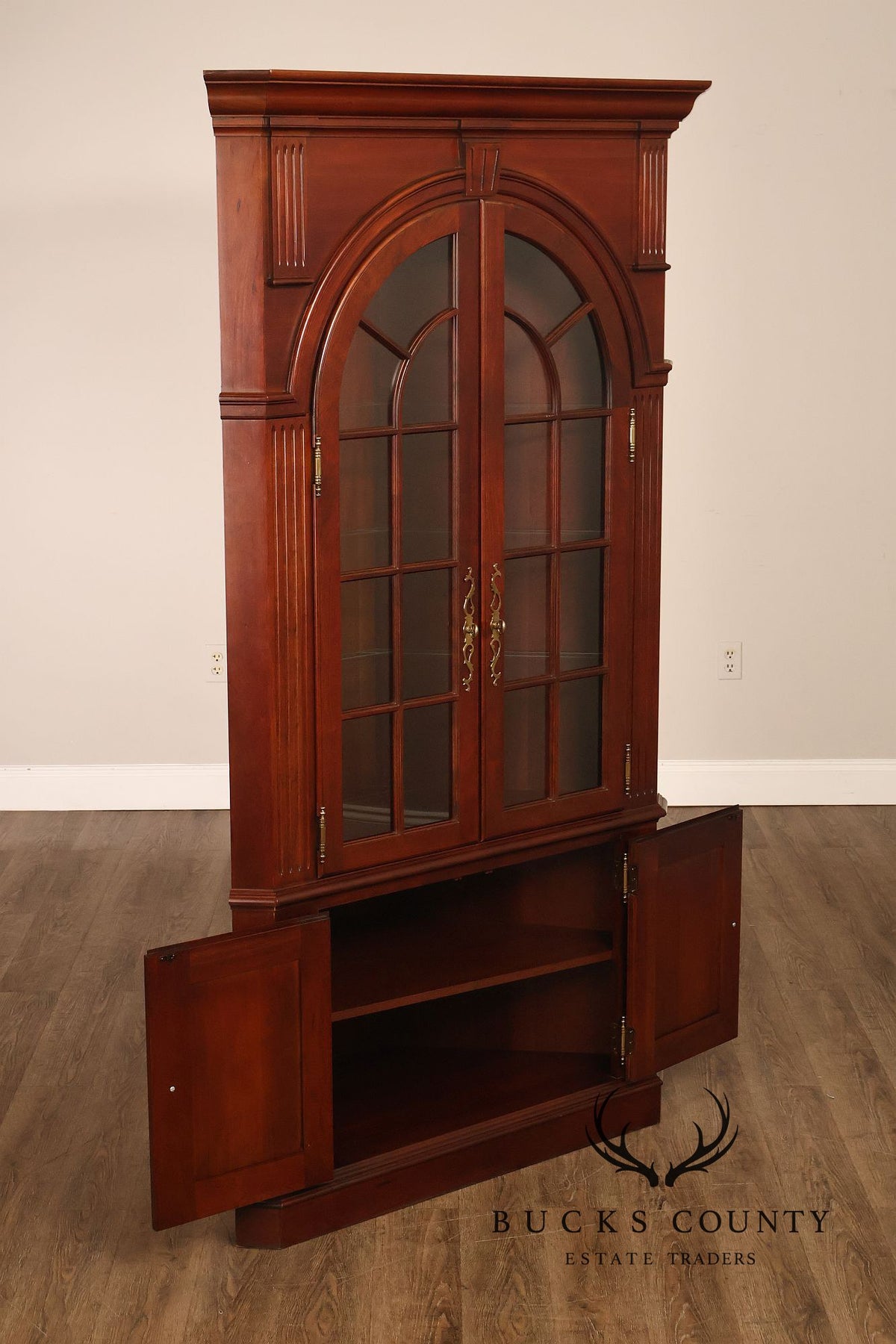 Pennsylvania House Cherry Corner Cabinet