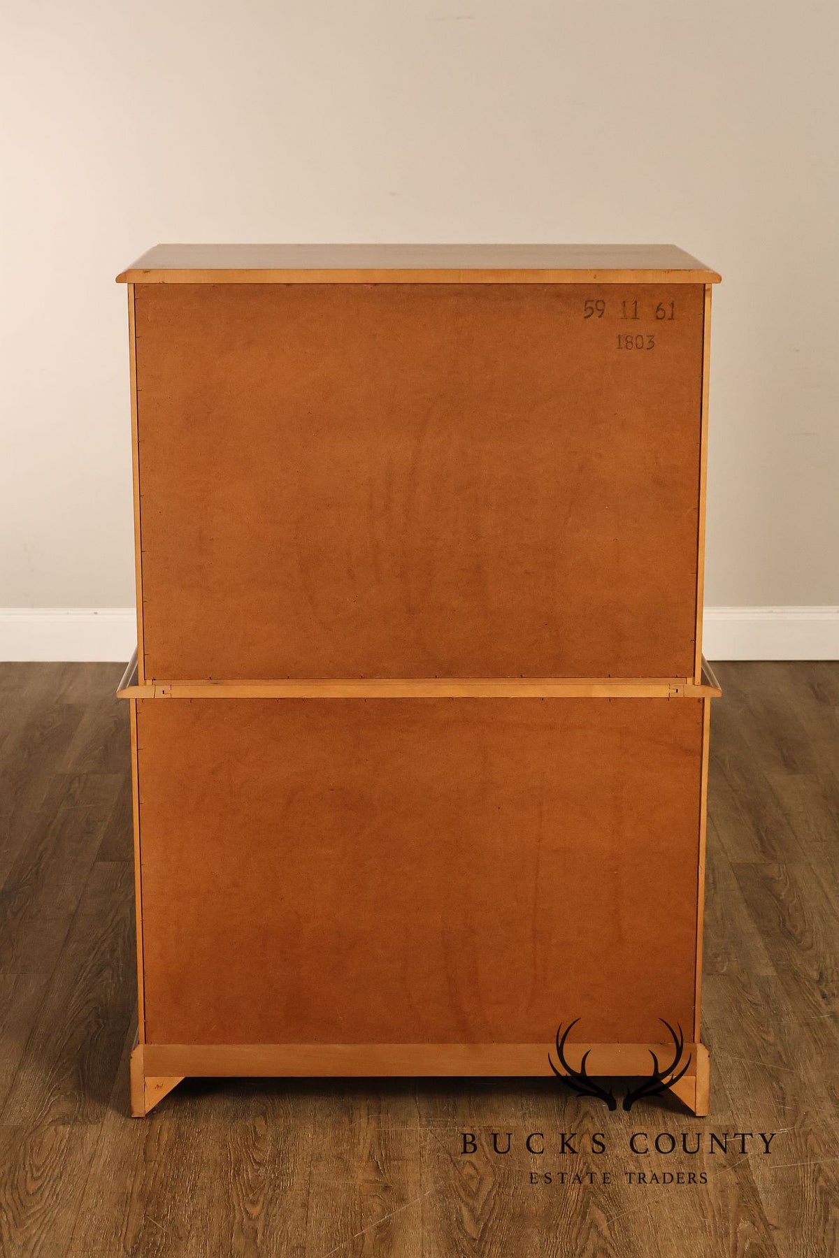 Traditional Maple Tall Chest Of Drawers