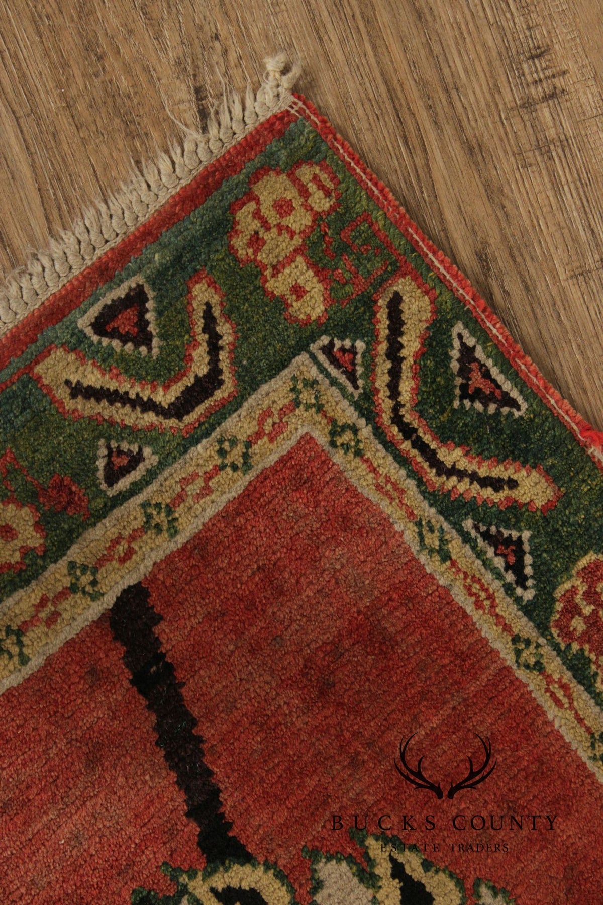 Khotan Style Hand Knotted Wool Area Rug 6'x 9'