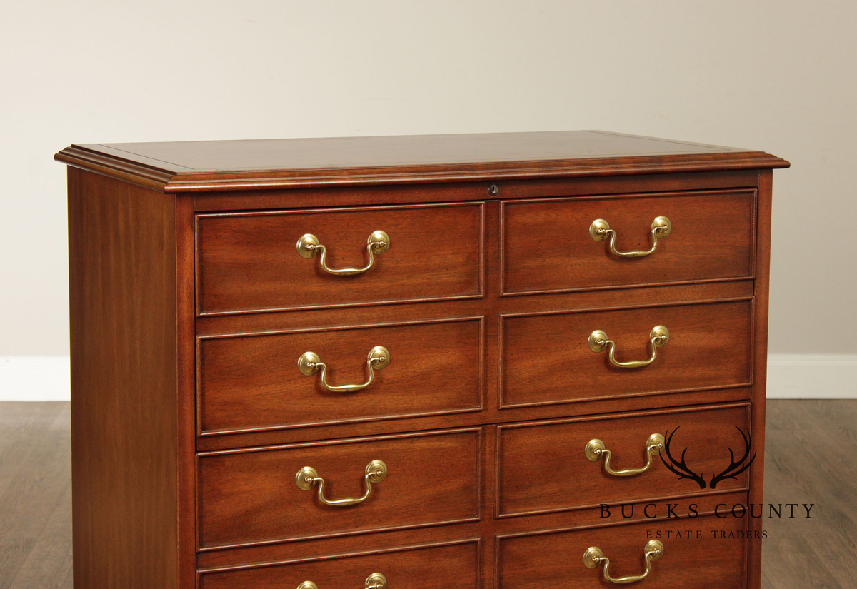 Sligh Furniture Mahogany File Cabinet