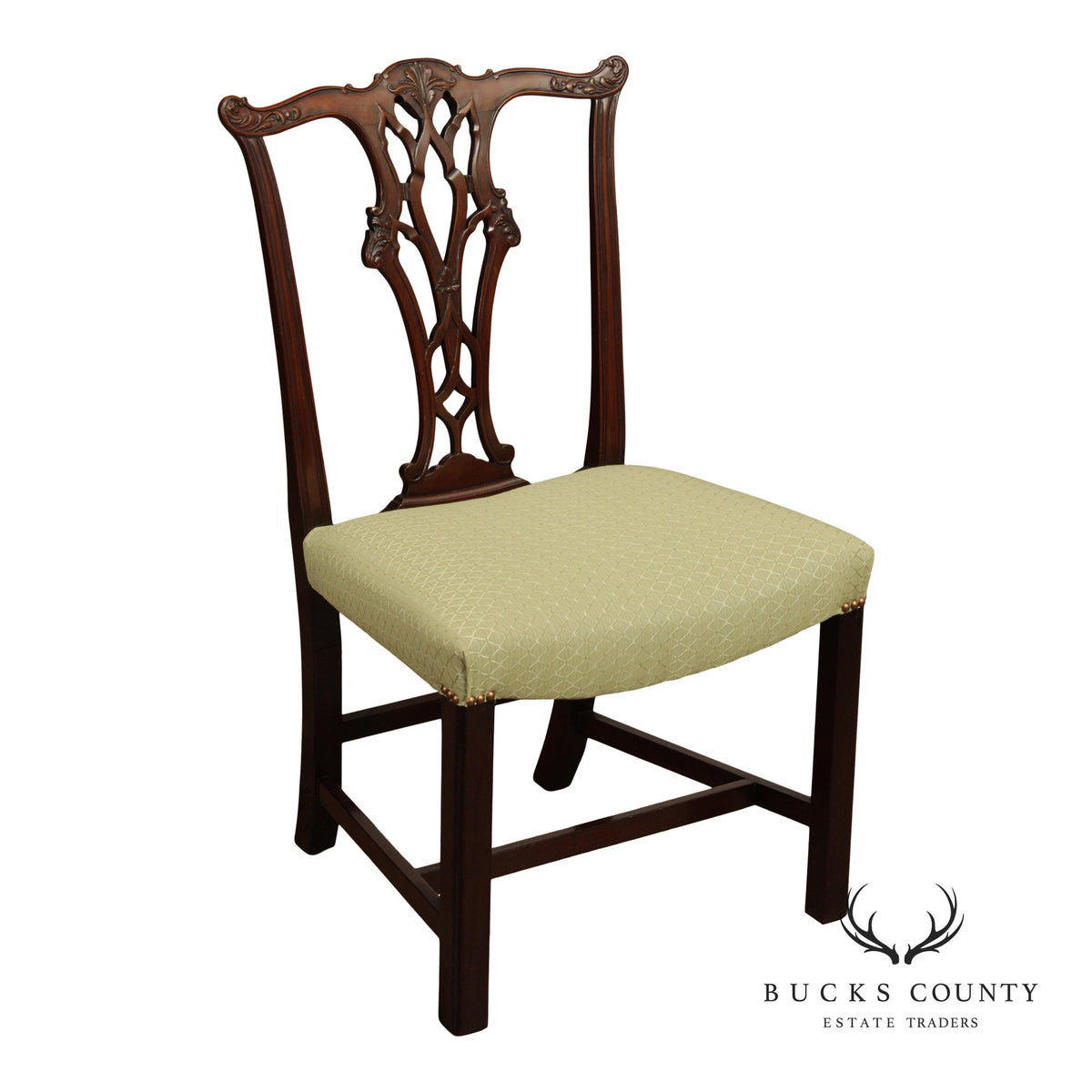 Chippendale Style Mahogany Side Chair