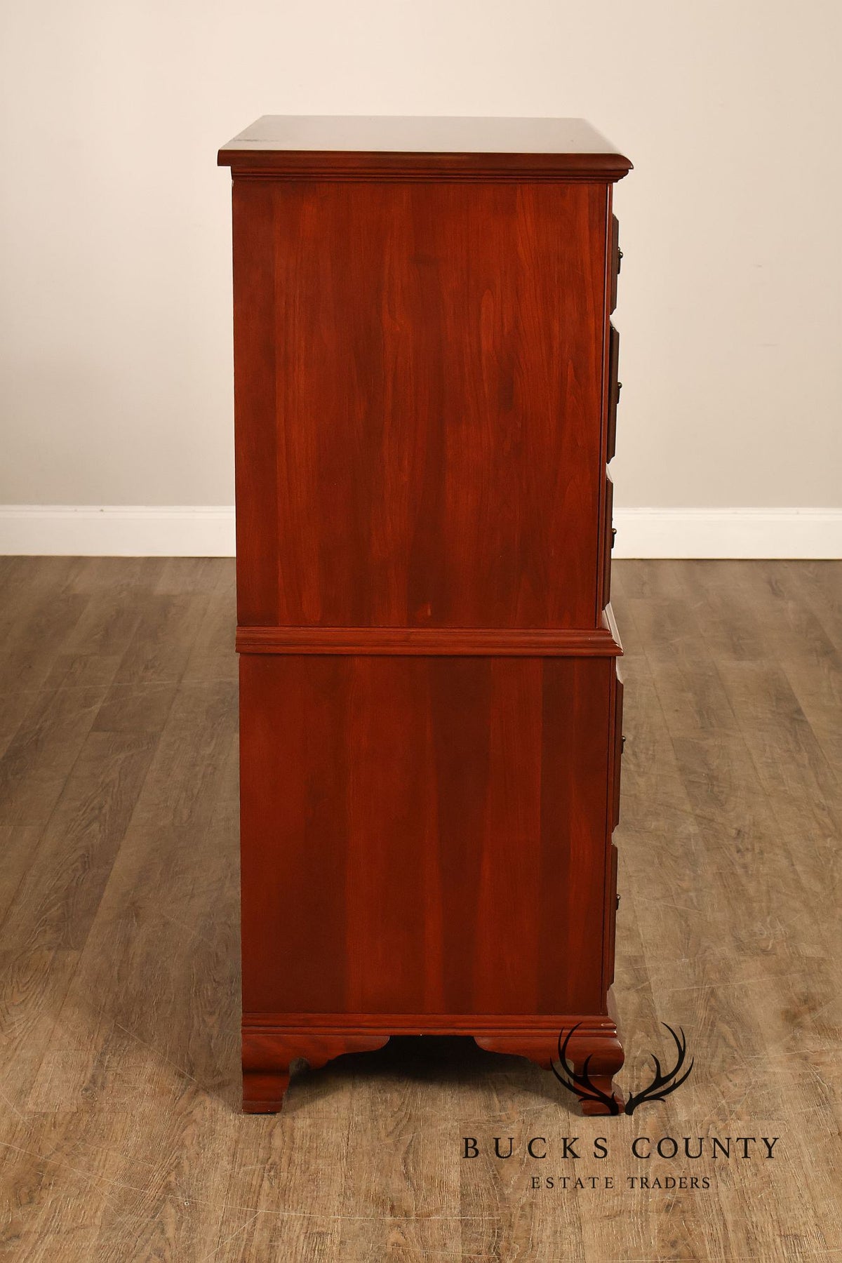 Kling Furniture Co. Traditional Cherry Highboy Chest Of Drawers