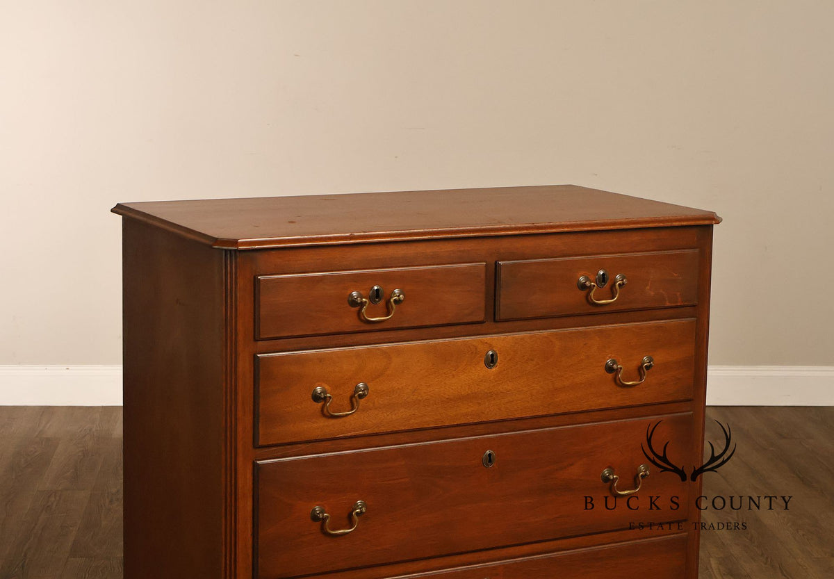 Kittinger Colonial Williamsburg Mahogany Chest Of Drawers