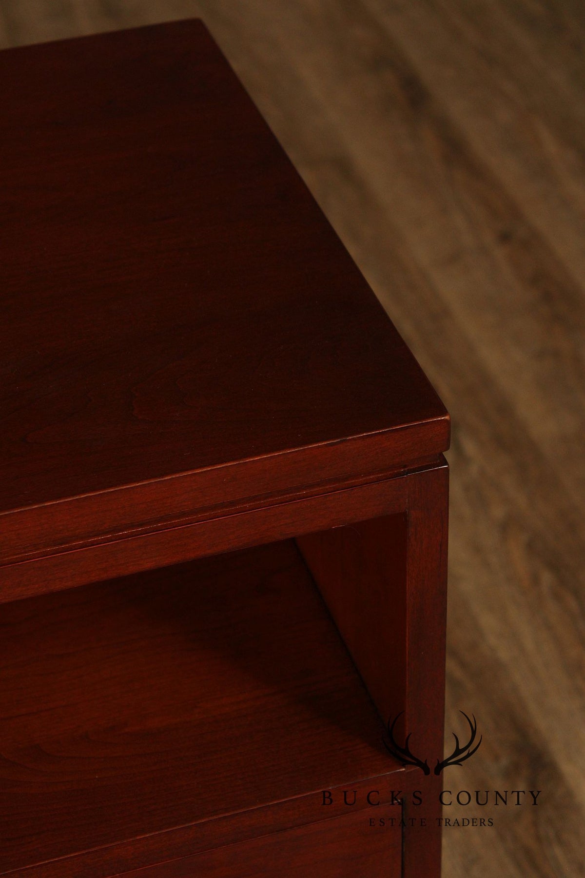 Pair Of Stickley Metropolitan Collection Cherry Nightstands