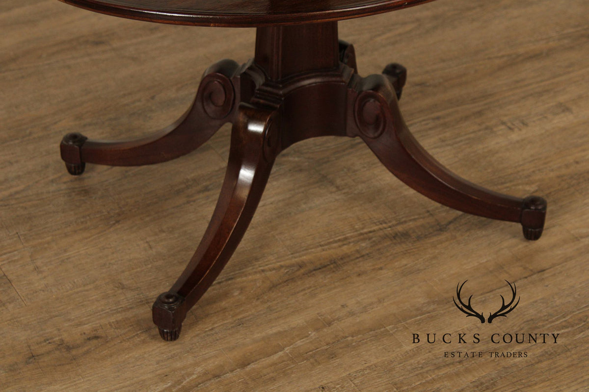 1940's Regency Style Two-Tier Mahogany Dumbwaiter
