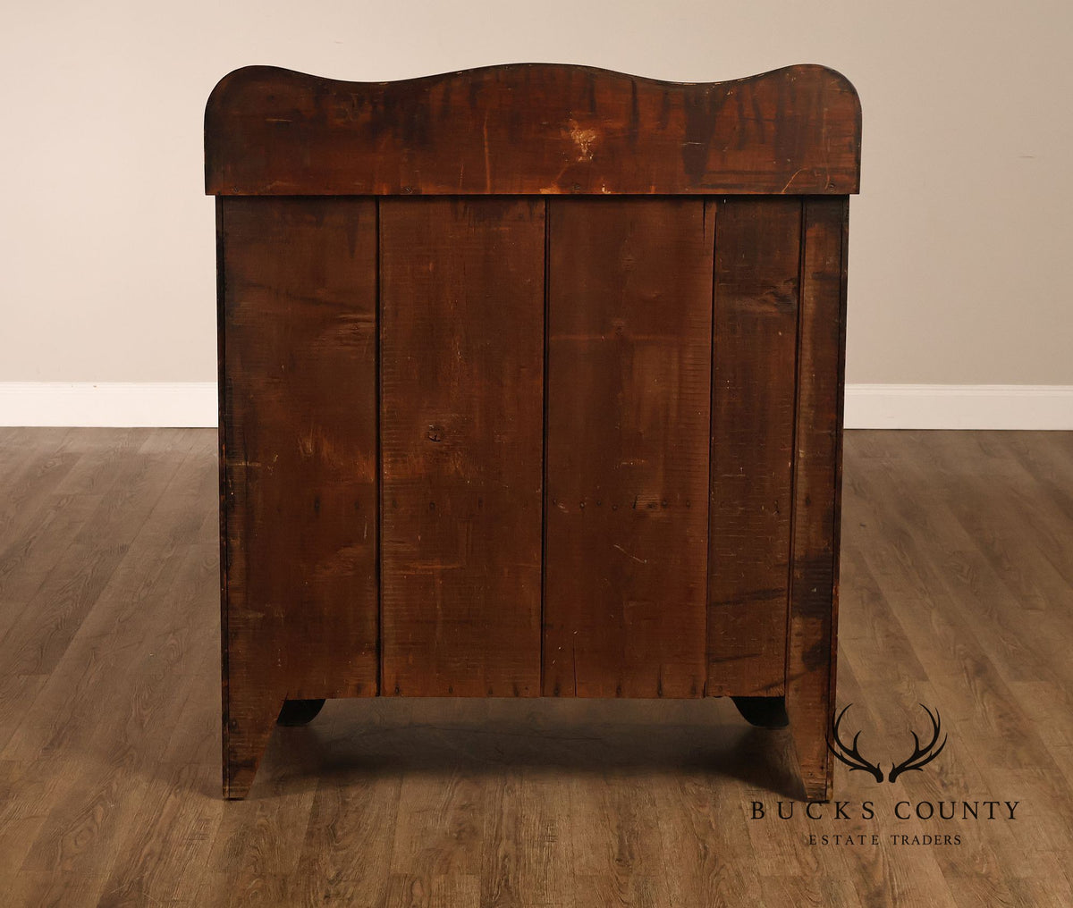 Antique American Empire Softwood Jelly Cupboard