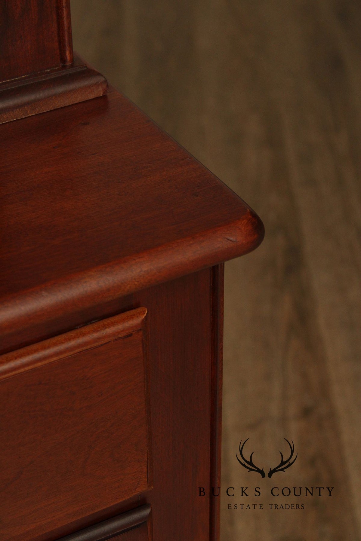 Nichols & Stone Cherry Step Back China Cabinet Hutch