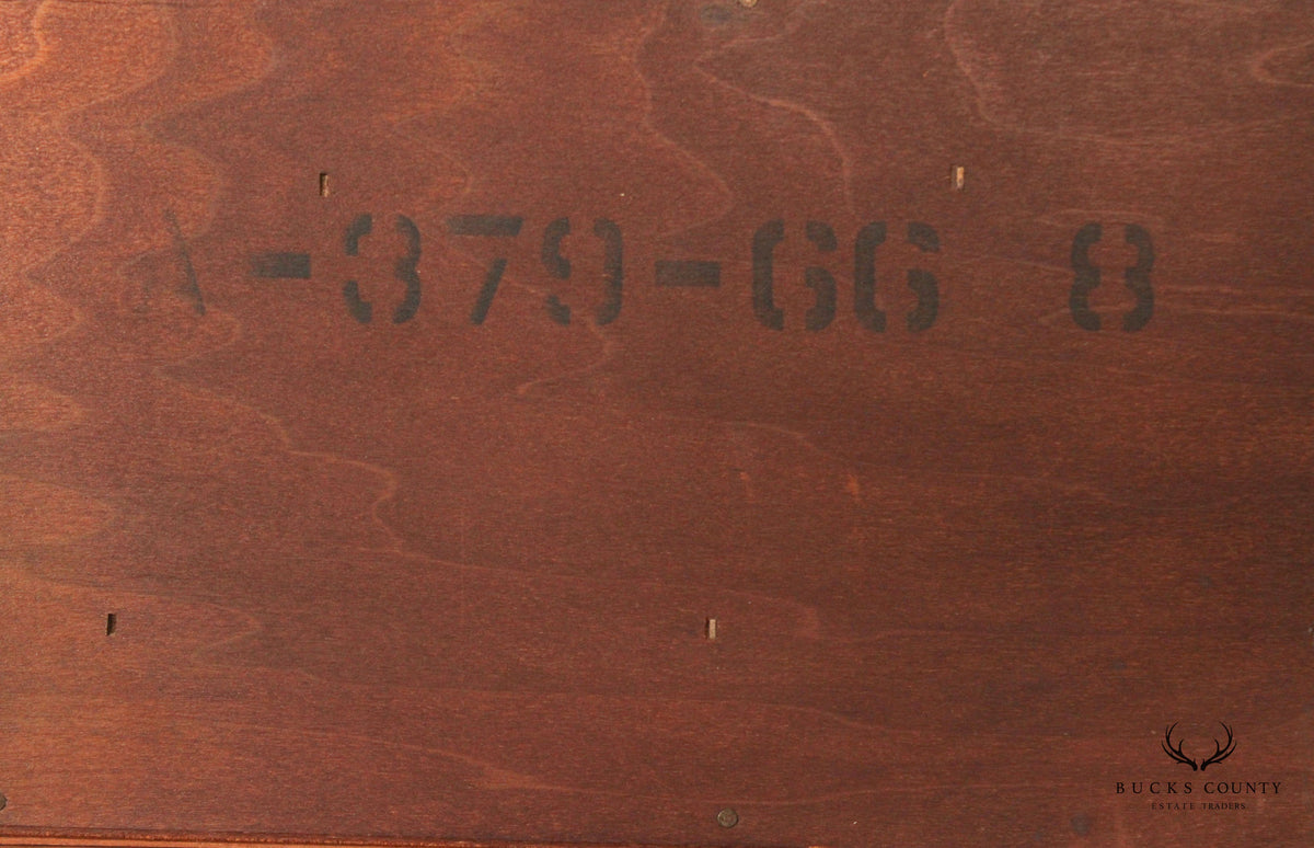 Mid Century Modern Walnut Queen Headboard