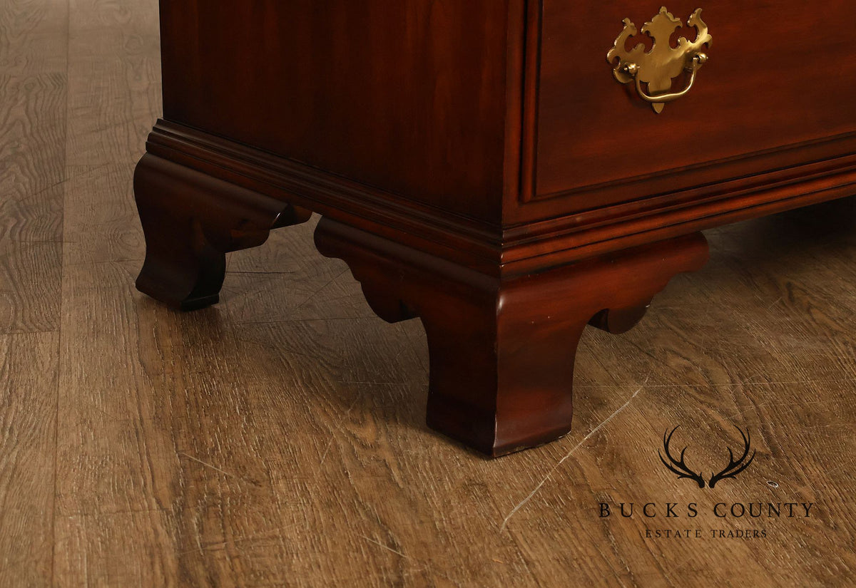 Statton Private Collection Queen Anne Style Solid Cherry Highboy Chest