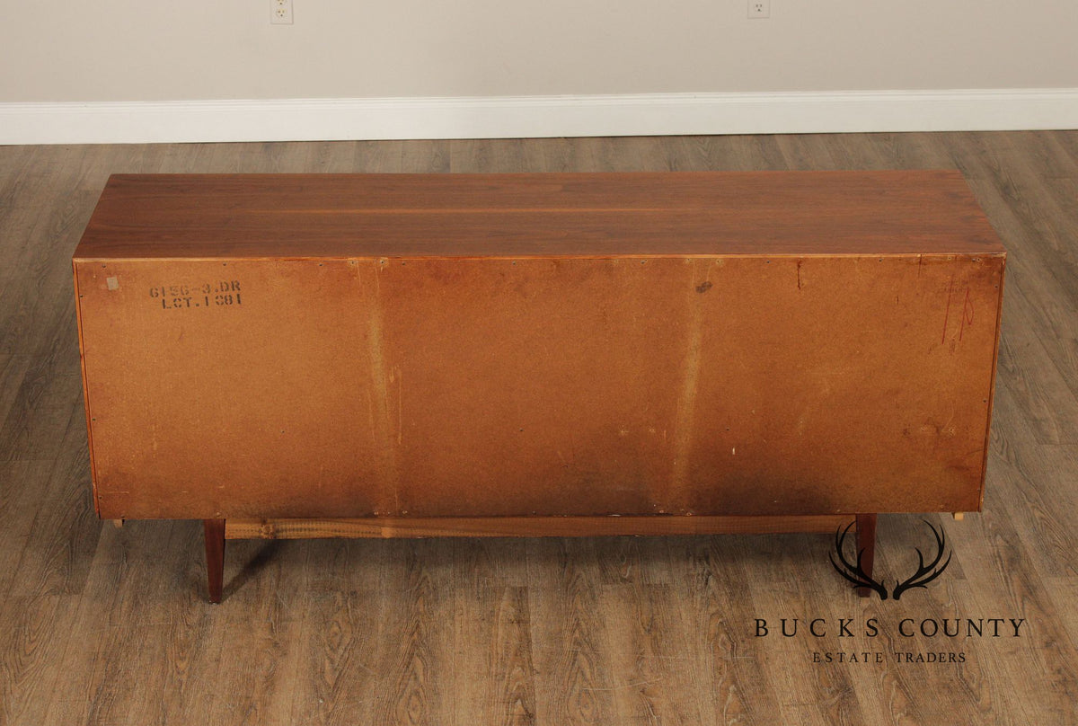 Albert Parvin For American Of Martinsville Mid Century Modern Walnut Long Dresser
