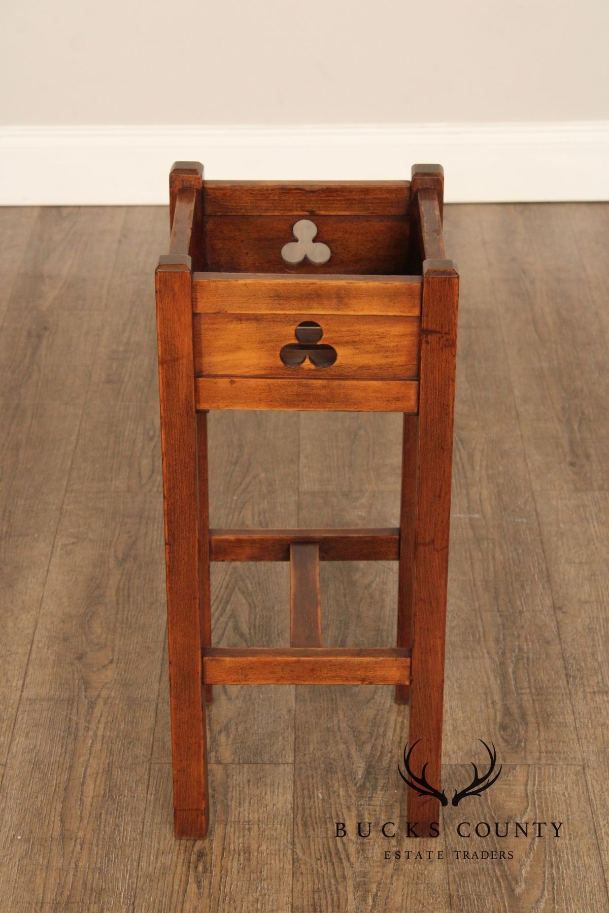 Antique Arts and Crafts Plant Stand