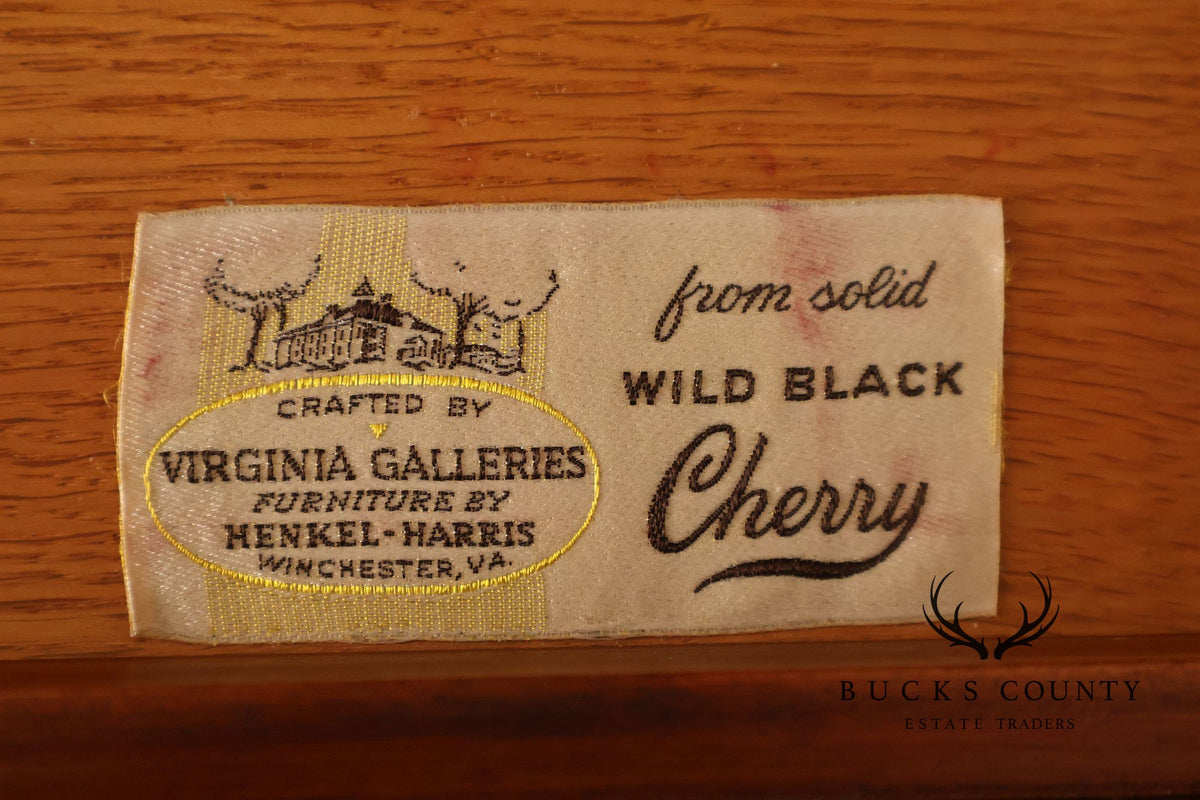 Henkel Harris Chippendale Style Cherry Bachelor's Chest