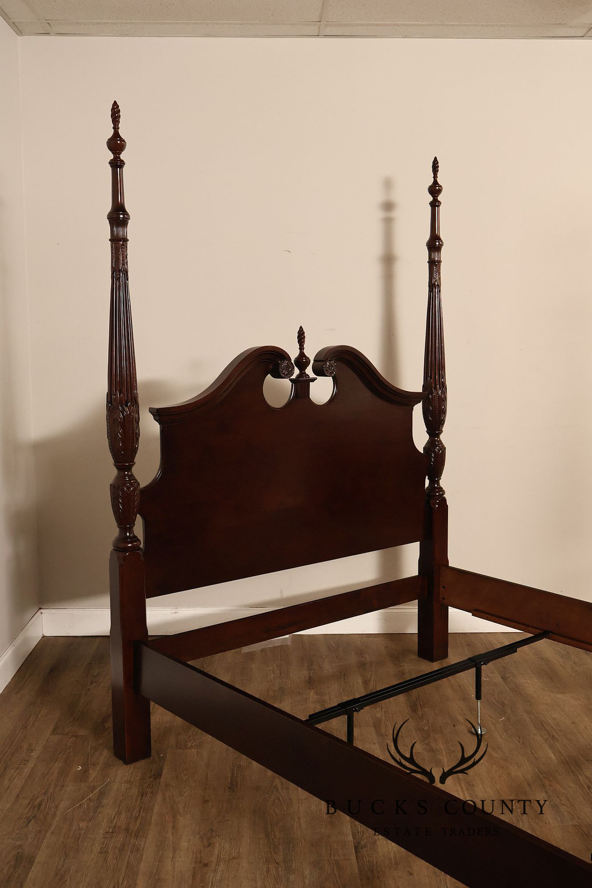 Kincaid Queen Size Cherry Poster Bed