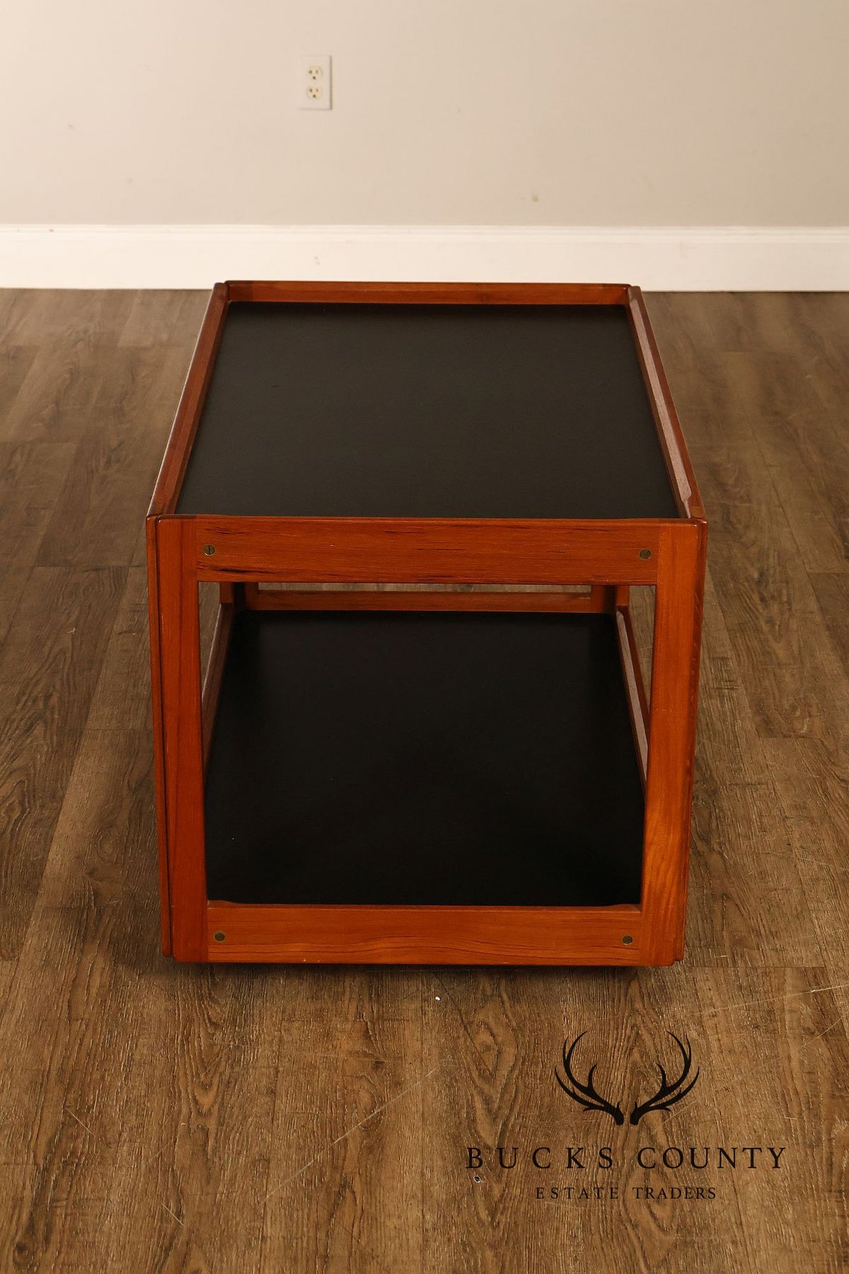 Silkeborg Danish Modern Teak Bar Cart
