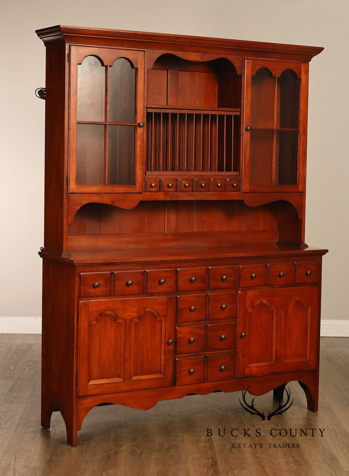 Pennsylvania House Farmhouse Cherry China Cabinet