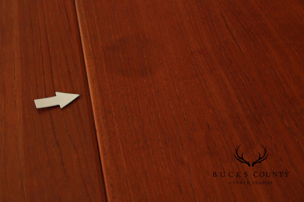 Kleppe Møbelfabrik Danish Modern Teak Drop-Leaf Dining Table