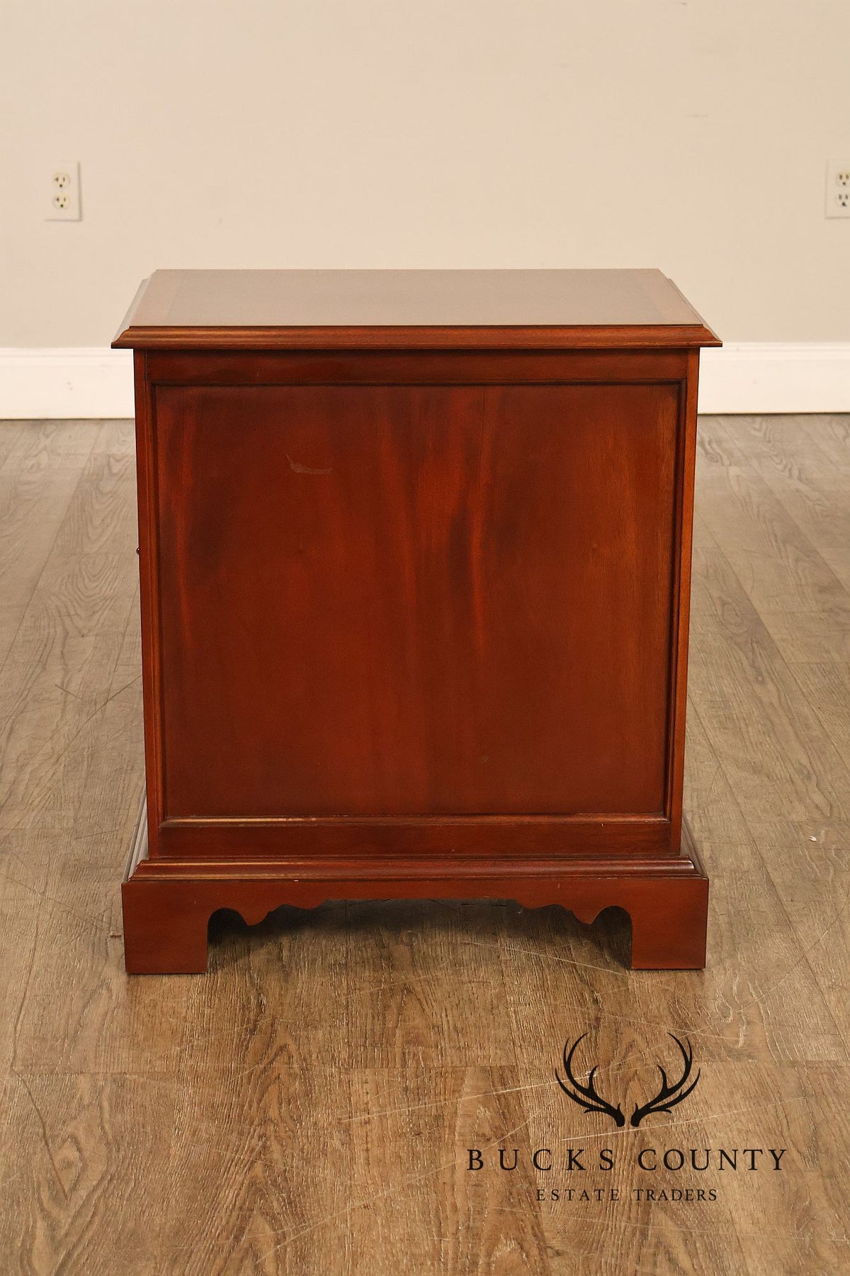 Pennsylvania House Banded Mahogany Bedside Chest