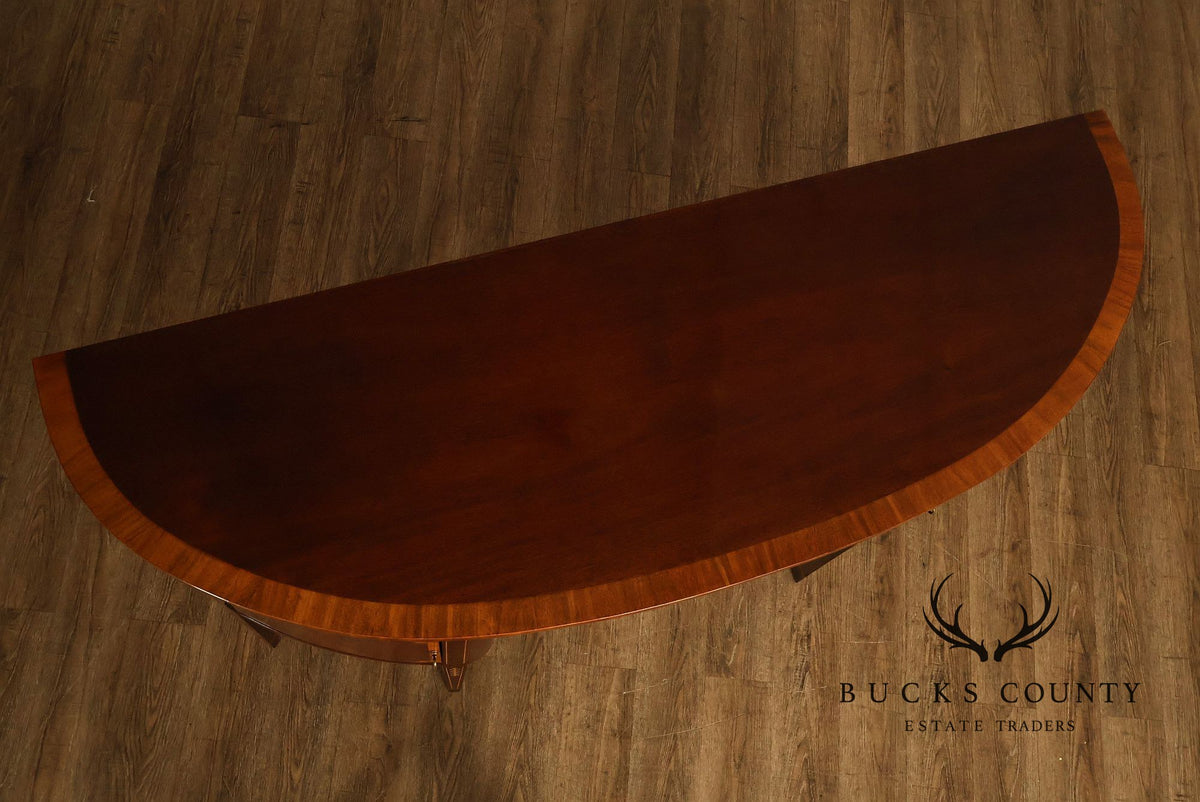 Hickory Federal Style Inlaid Mahogany Sideboard