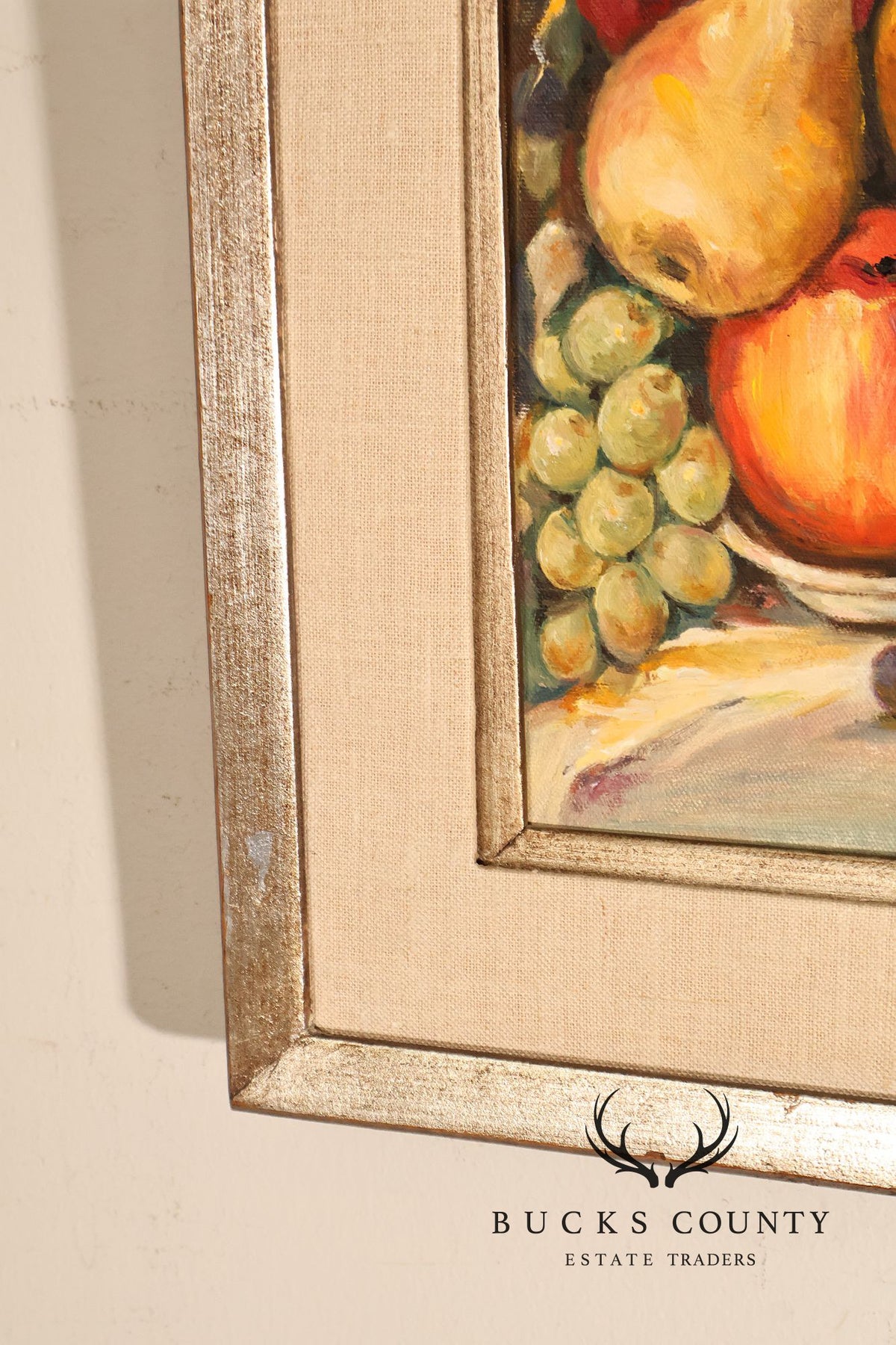 Artist Signed Mid Century Still-Life of Fruit