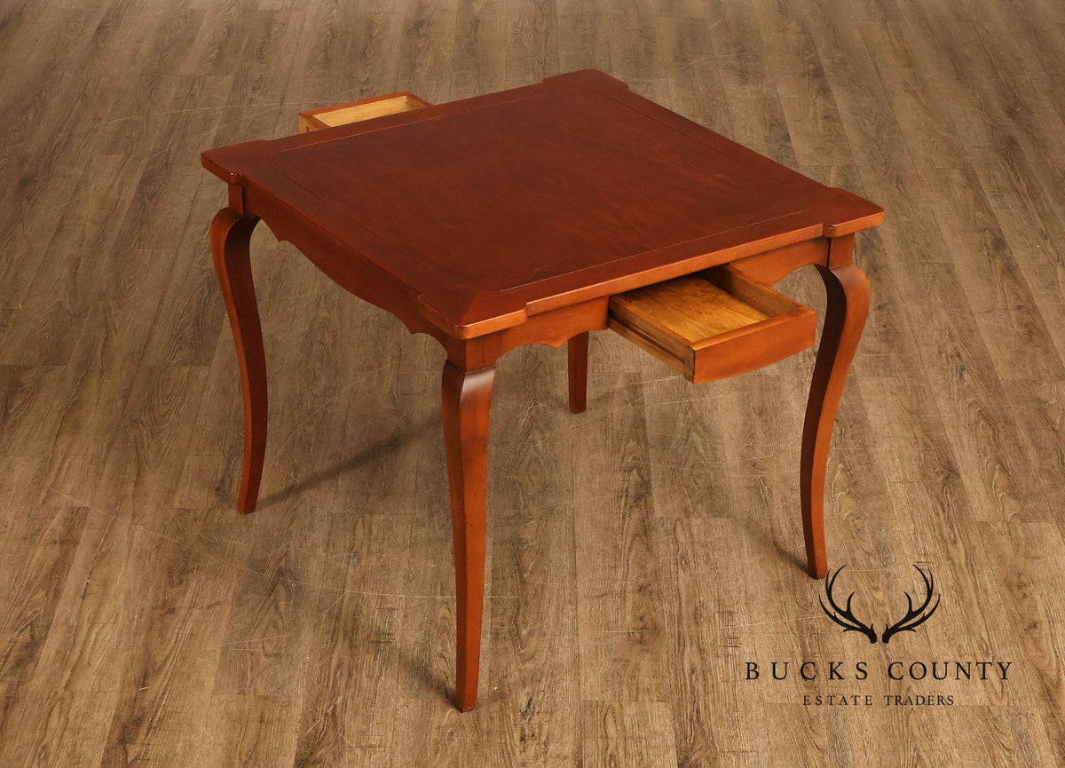 French Louis XV Style Card Table