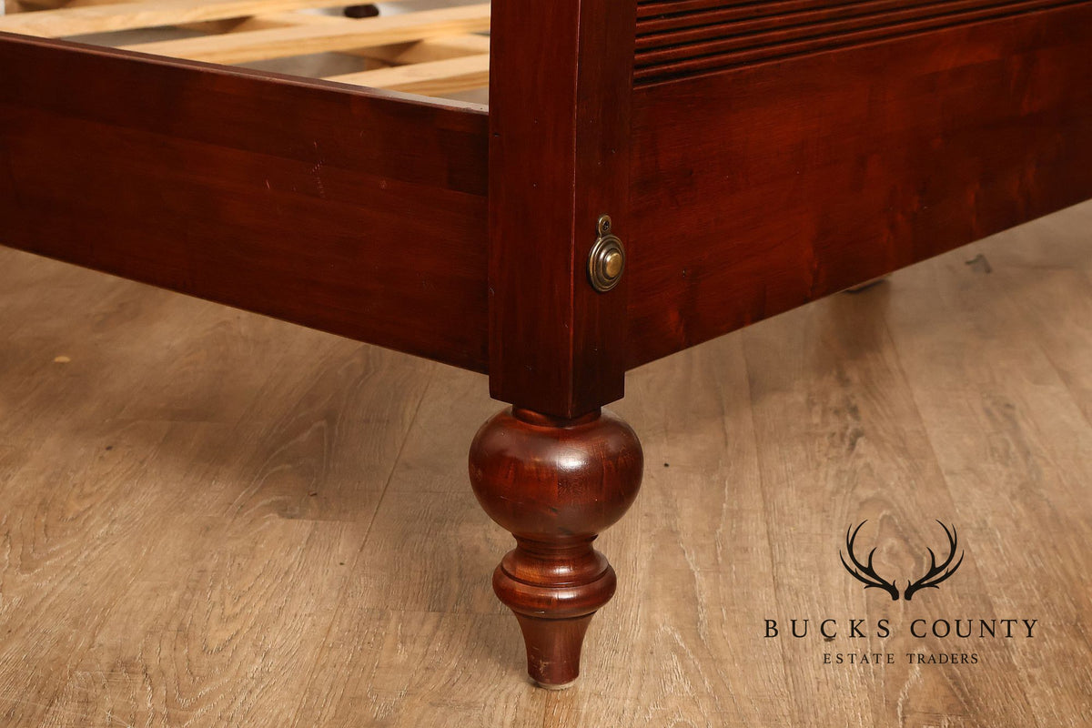 Ethan Allen 'British Classics' King Sleigh bed