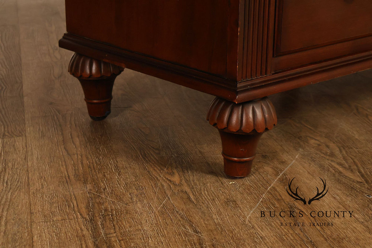 Ethan Allen 'British Classics' Maple And Birch Tall Dresser