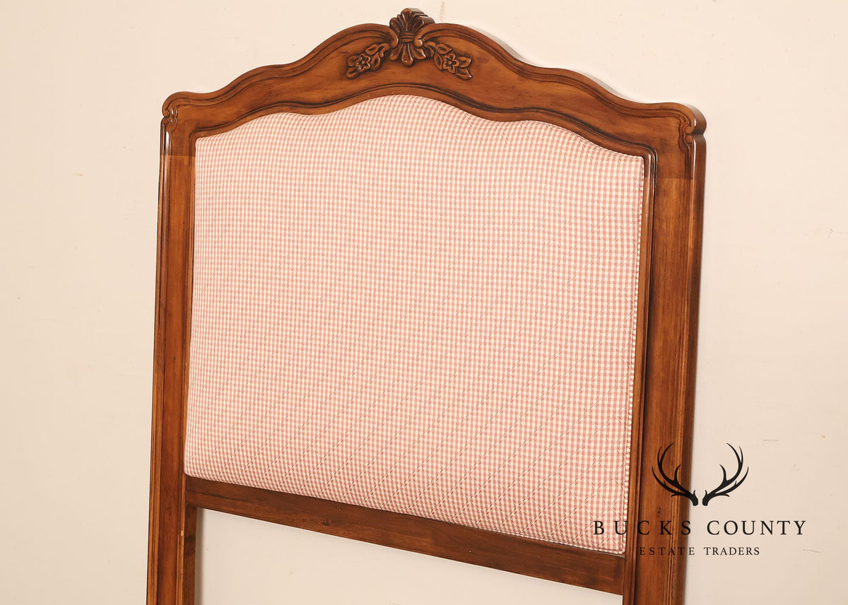 Drexel Heritage French Louis XV Style Pair of Twin Headboards