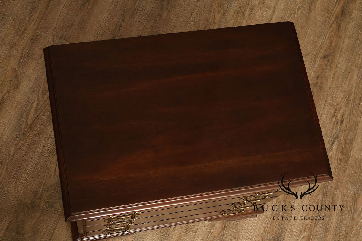 Ethan Allen Georgian Court Cherry Bedside Chest of Drawers