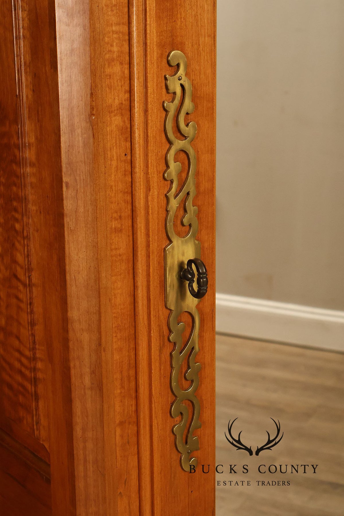 Ethan Allen 'Legacy' French Country Style Maple Armoire