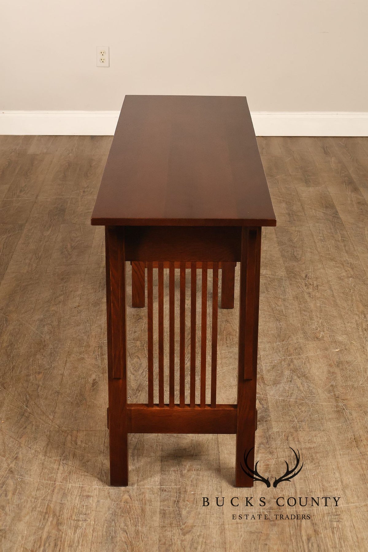 Stickley Mission Collection Oak Sofa Table