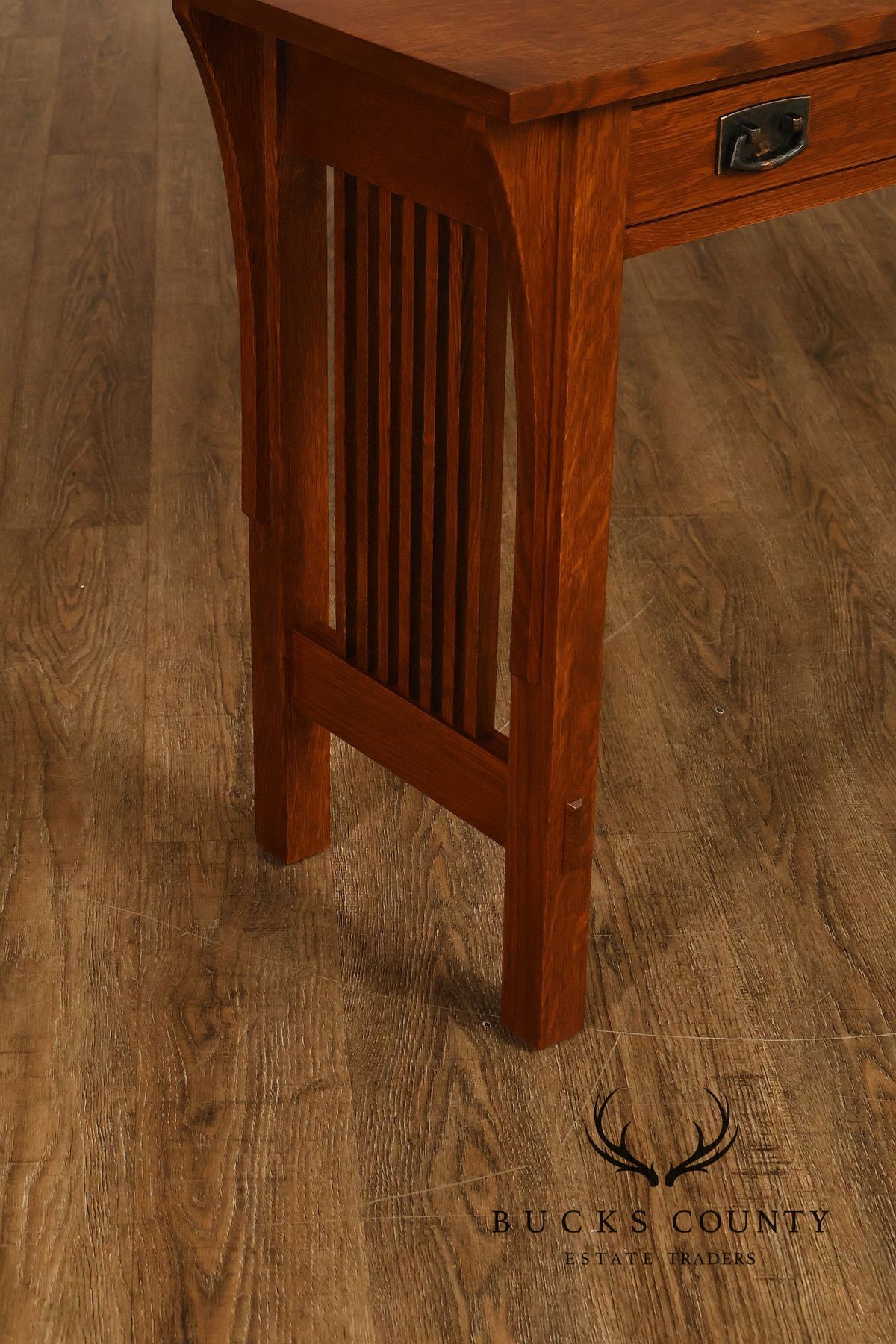 Stickley Mission Collection Oak Sofa Table