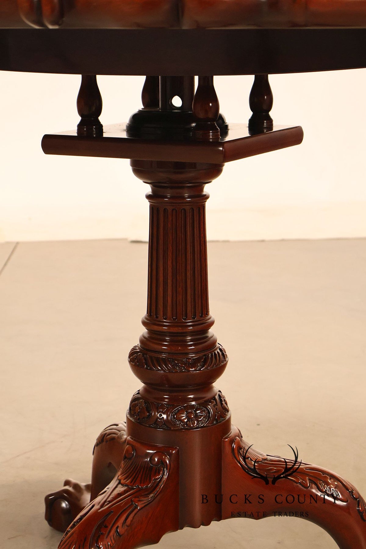 Kindel Winterthur Collection Mahogany Tilt Top Table